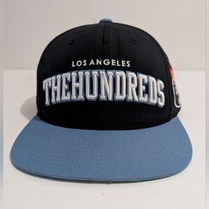 The Hundreds Bomb Logo Black/Blue Snapback